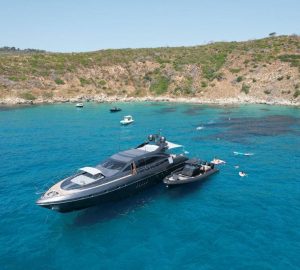 Fast motor yacht REVELLA speeds onto the charter market