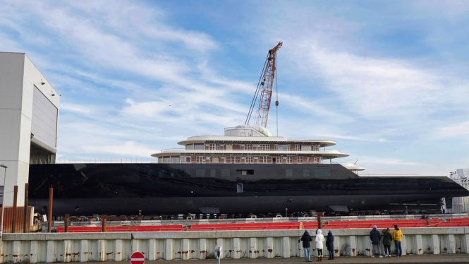 Largest Abeking and Rasmussen Yacht to date - Photo ©DrDuu