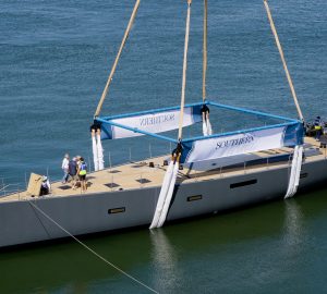 YACHT LAUNCH: Southern Wind's first electric-hybrid sailing yacht NYUMBA hits water