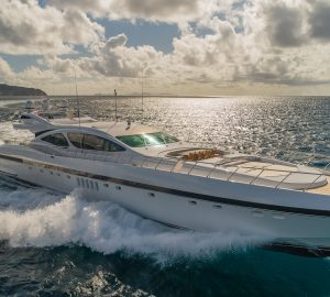 Fun charter vacations in France and Italy aboard 40m yacht JOMAR