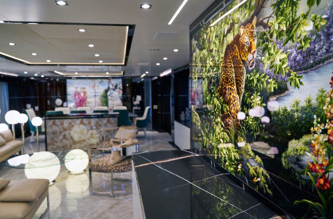 Carefully curated designer interior