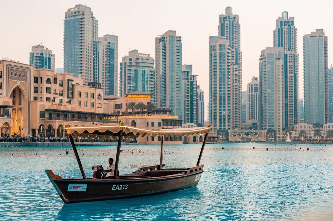 Dubai traditional boats