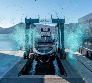 Second hull in the luxury yacht RIVA 130’ BELLISSIMA range is launched in Italy