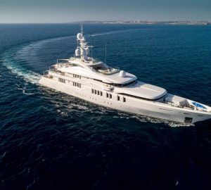 Seychelles 30% discount: 70m Super yacht TALISMAN C charter special offer for low season enquiries