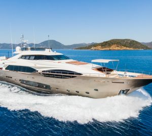 Stunning lady of the sea, 38m luxury yacht THALYSSA available for charter in Greece