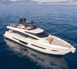Contemporary and stylish motor yacht NOEMIA now available for charter around the Eastern Mediterranean