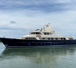 Iconic motor yacht KOKOMO II back on the water after an extensive refit