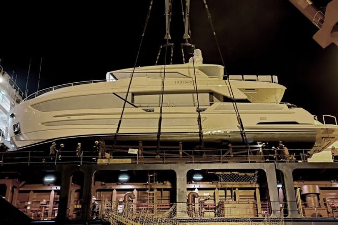 Super yacht ISSIMO launches