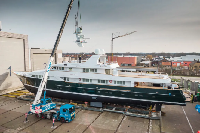 Super yacht EMERALD Relaunched and renamed for 2023