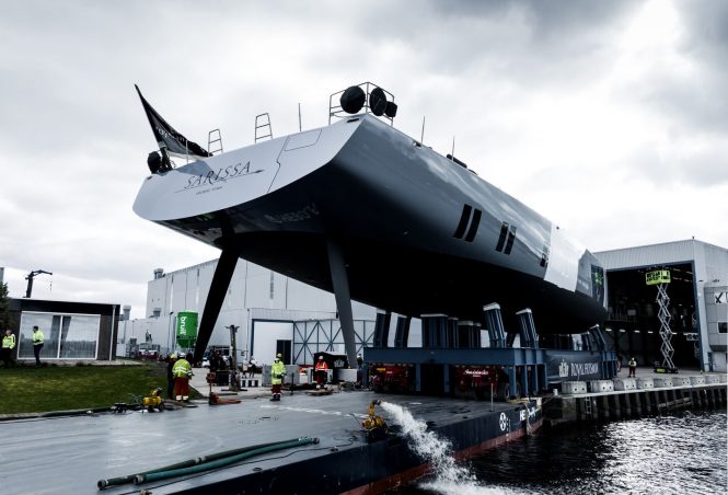 Sailing yacht SARISSA | Ready for launch | photo Ruben Griffioen