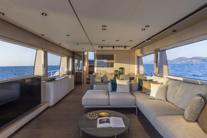 NOEMIA | Main salon view forward