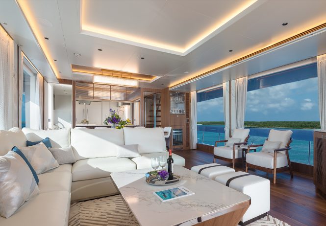 JEMILY II | Main salon view forward