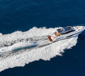 Fast 20m motor yacht MeSoFa runs at a top speed of 38 knots around the coastlines of Croatia and Montenegro