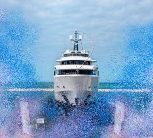 CRN launches 72m mega yacht M/Y 139 in Italy