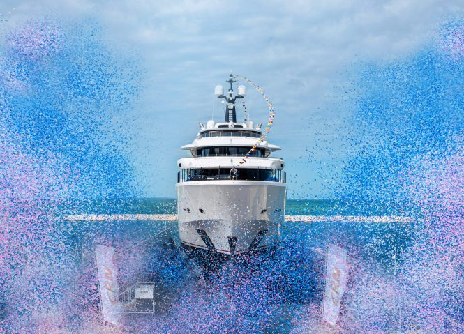 CRN 139 yacht launched in Italy