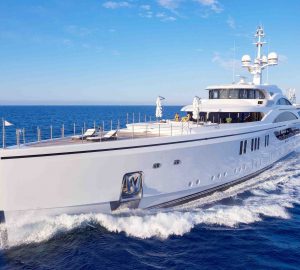 Award winning 63m mega yacht SOUNDWAVE (ex 11.11) is ready for summer in the Mediterranean