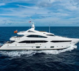 It’s time to charter 40m luxury yacht ABOUT TIME in New England or the Bahamas