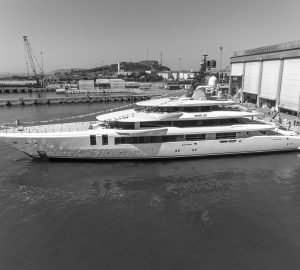 Turquoise Yachts' NB69 motor yacht INFINITE JEST hits water