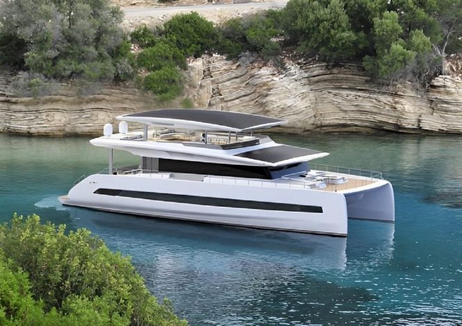 Luxury yacht ATRAVERSIA