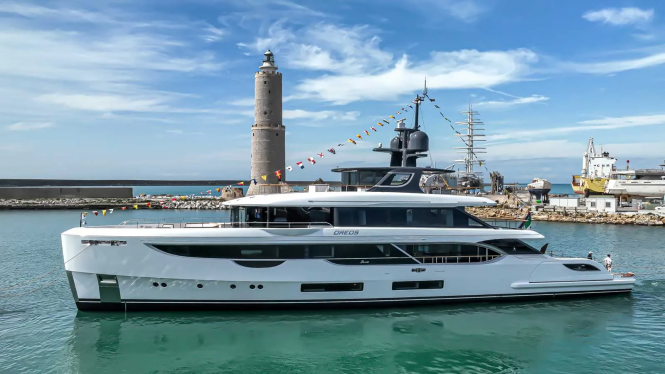 Luxury yacht OREOS