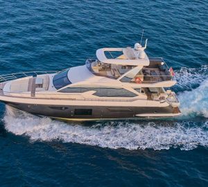 22m motor yacht RELAX OF CROATIA is fresh from a refit ready for the Mediterranean summer season