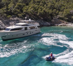 28m luxury yacht FLOR is ready to show off her recent refit on charters in Greece