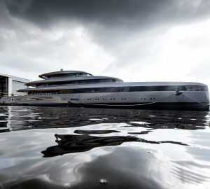 Innovative 84m superyacht Project 710 leaves shed at Feadship