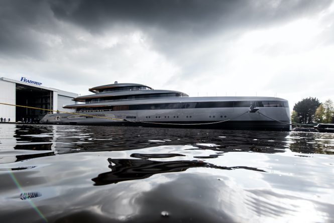 Luxury superyacht Project 710 - Photo credit Feadship