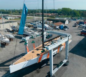 30m sailing yacht WALLY 101 launched in Italy