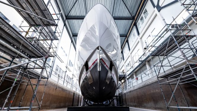 Luxury yacht SEAFLOWER launches