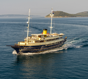 51m mini cruiser motor yacht CASABLANCA offers charters for larger groups in Croatia