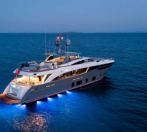 Last chance to book the 35m Princess motor yacht ANTHEYA III this summer in Croatia at reduced rates