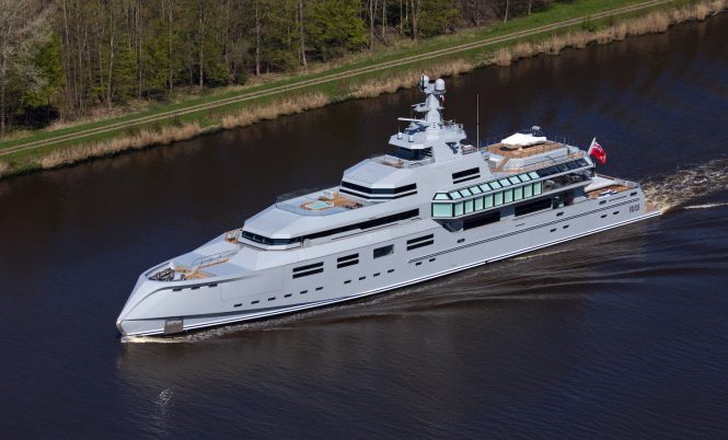 Lurssen Norn yacht - Delivery ©Carl Groll