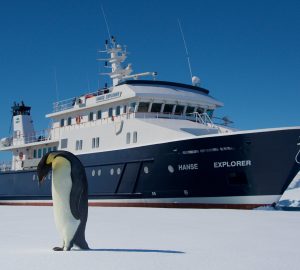 47m extreme expedition yacht HANSE EXPLORER heads to Antarctica for exclusive charters