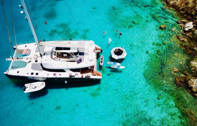 Luxury catamaran yacht EXCESS