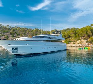 32m luxury yacht TIGRA has been refitted ahead of the 2023 Greek charter season