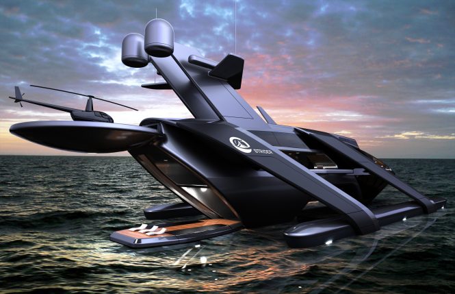 Luxury charter yacht STRIDER | a concept yacht from Scott Henderson