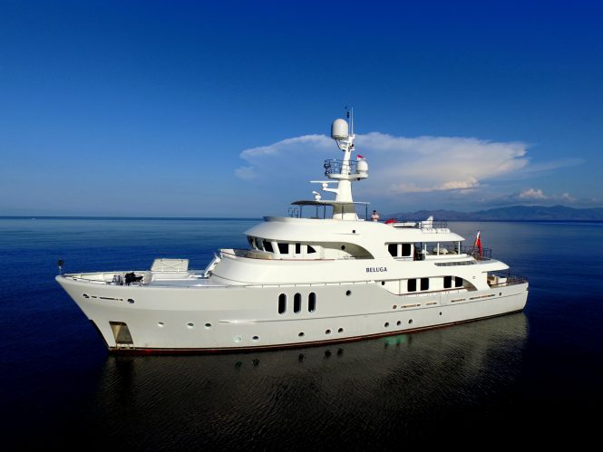 Luxury yacht BELUGA