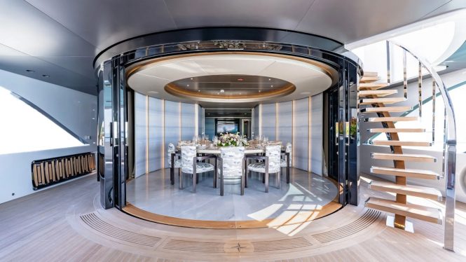 Luxury yacht SILVER STAR | unique interiors