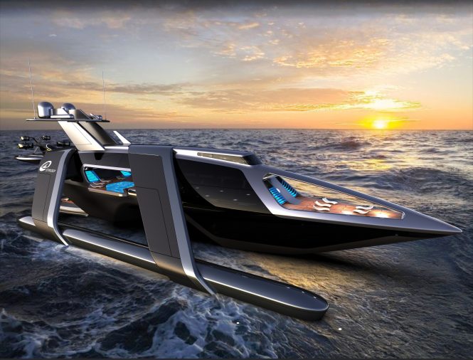 Motor yacht STRIDER | a concept yacht from Scott Henderson