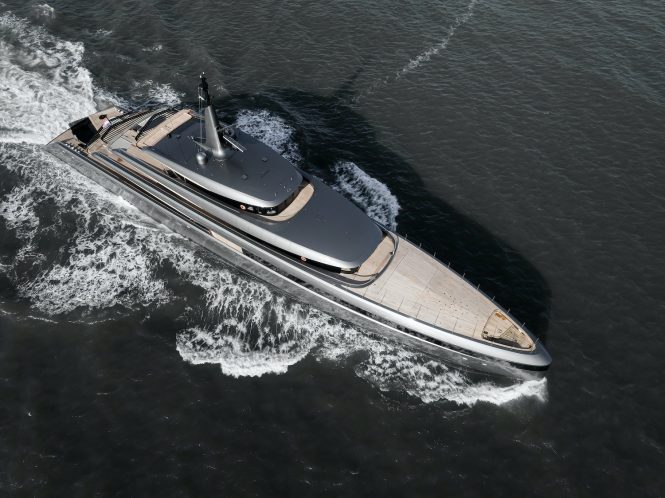 OBSIDIAN yacht built by Feadship | photo credit Feadship