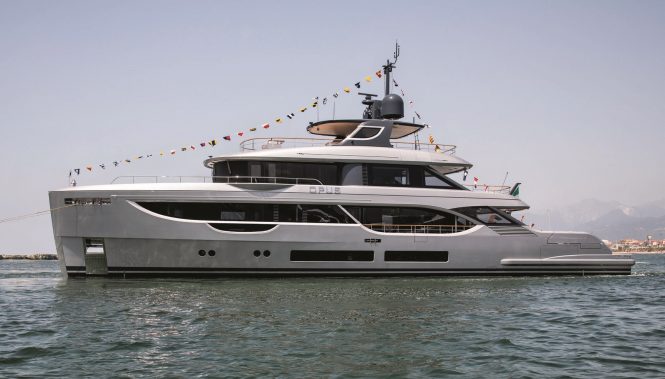 Superyacht OPUS launches