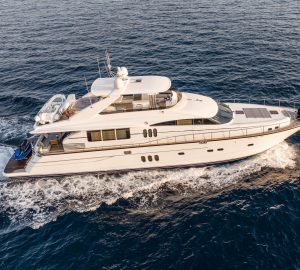 Recently refitted motor yacht GEKTOR available for charter in Greece