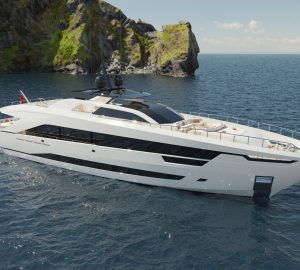 Motor yacht ALIA 43 RAISED PILOT HOUSE in construction in Turkey