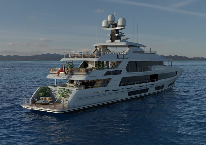 Luxury yacht DANZANTE BAY