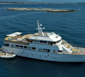 Classic 1993 luxury yacht EVA has been carefully restored for the charter market