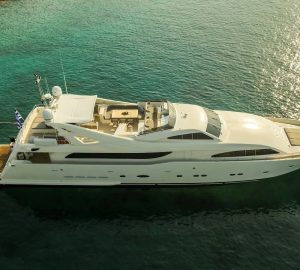 Charter elegant 34m motor yacht CHAMPAGNE AND CAVIAR in select locations
