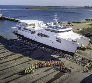 56m full-custom superyacht CHARLEY 2 launches in Australia from Echo Yachts