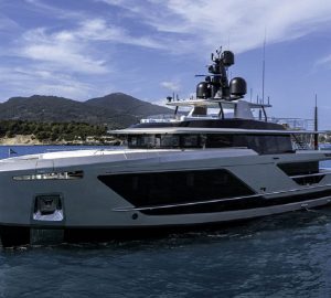 38m luxury yacht ENTERPRISE offering a 15% discount in the Bahamas