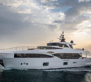 33m luxury motor yacht WATERMACHINE delivered and available for charter